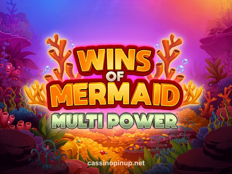 Imagem do jogo Wins Of Mermaid Multi Power no Pin Up Cassino